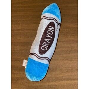 Blue Crayola Crayon Stuffed Animal Plush Soft Kids Toy Vintage Color